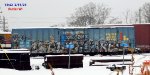 Fresh flakes helped enlighten cars & locos in the yard